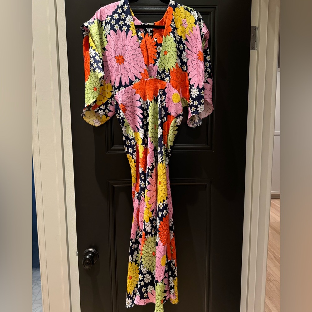 Dodo Bar Or silk dress (70s vibes)